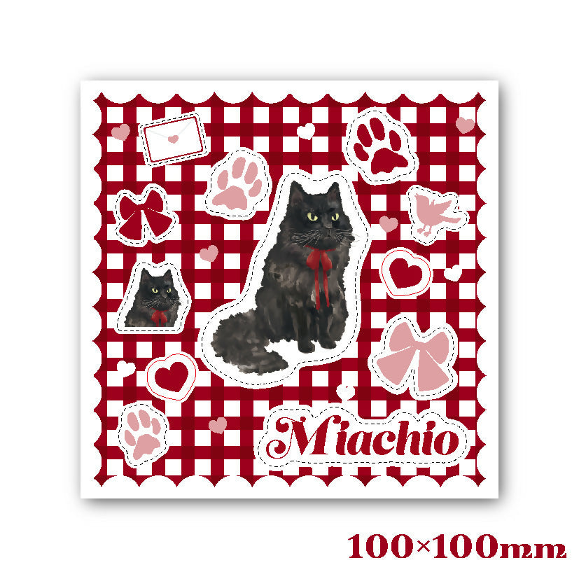 Miachio[ステッカーシート](100×100)
