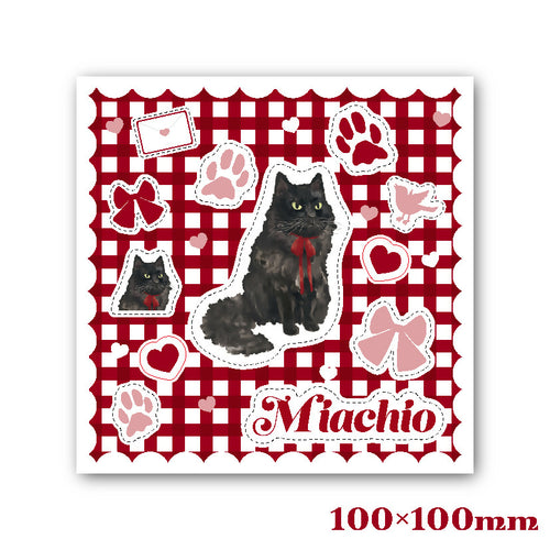 Miachio[ステッカーシート](100×100)