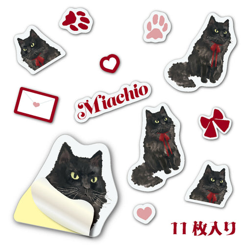Miachio[フレークシール]11枚入