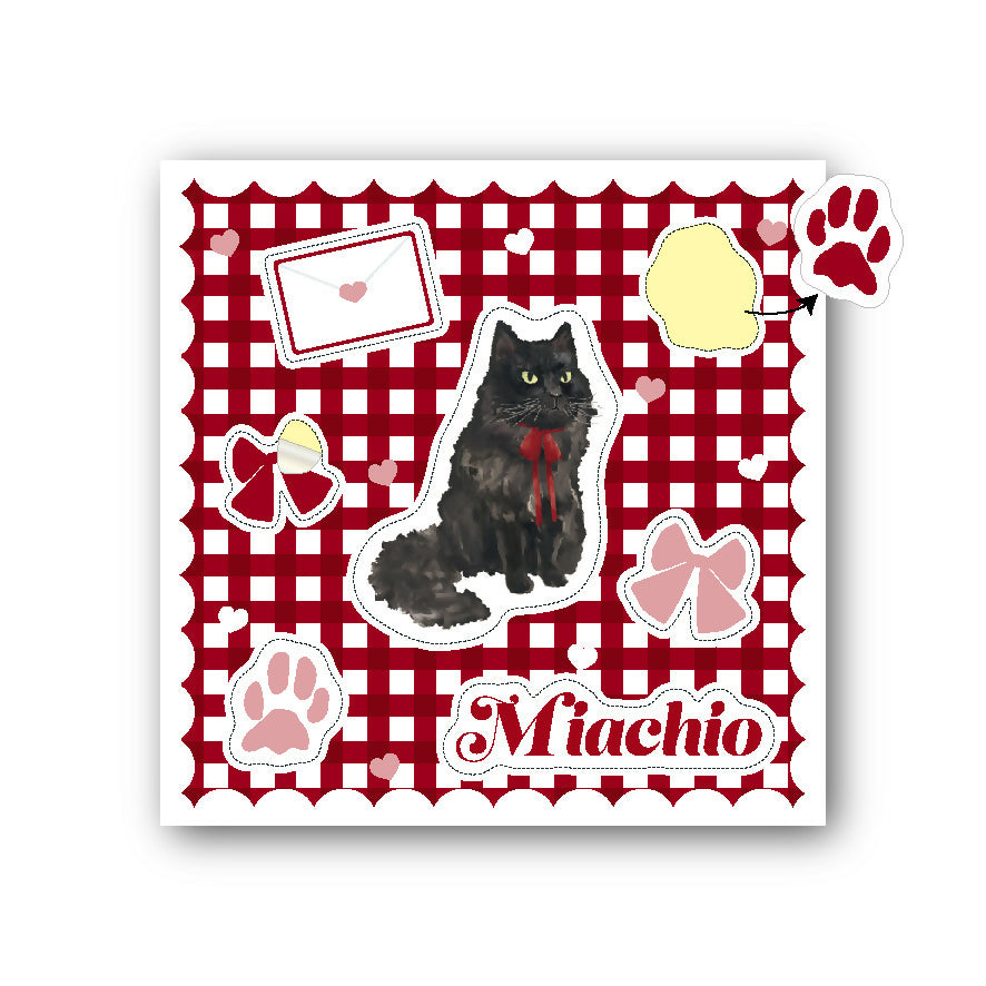 Miachio[ステッカーシート](50×50)