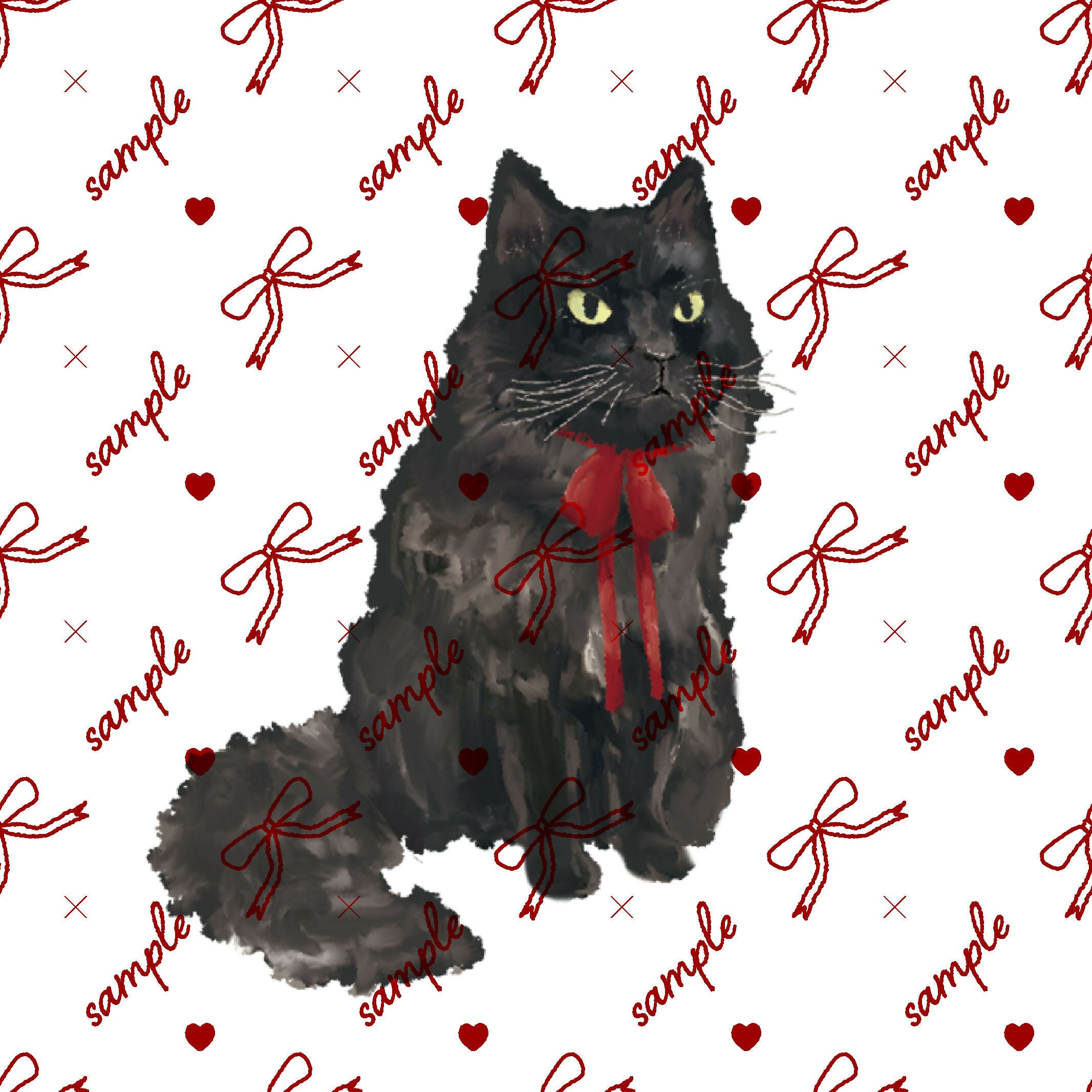 つり目の黒猫[アクキー] – Charabay